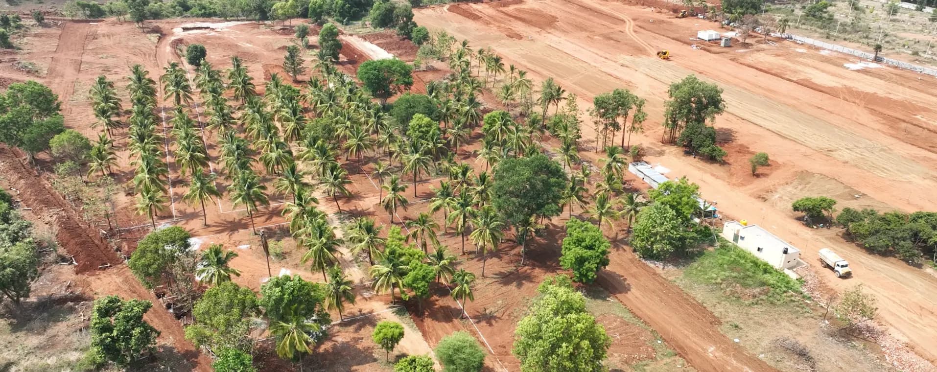 Aerial view of Chartered Gulmohar
