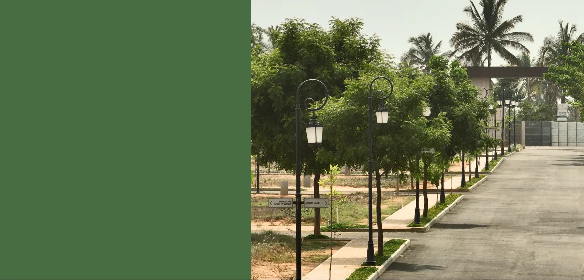 Chartered Gulmohar premium villa plots banner