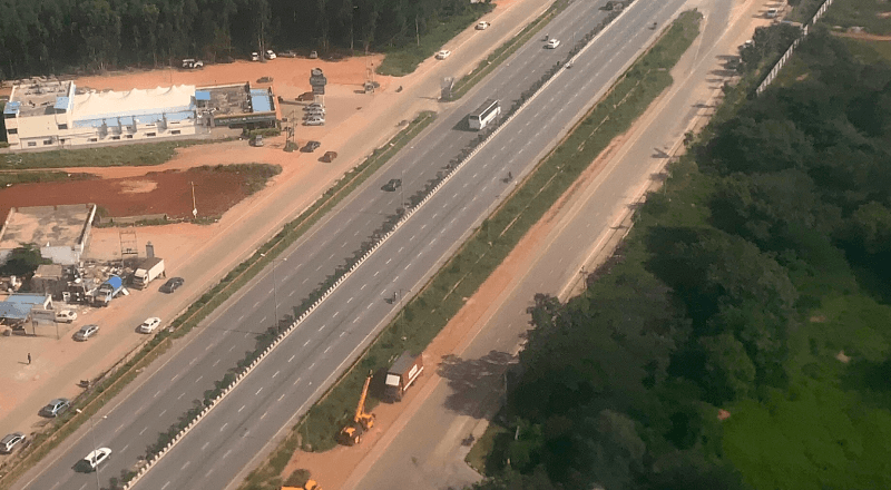 NH-48 route from Yeshwanthpur through Nelamangala to Tumkur